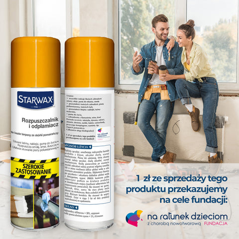 rozpuszczalnik i odplamiacz Starwax