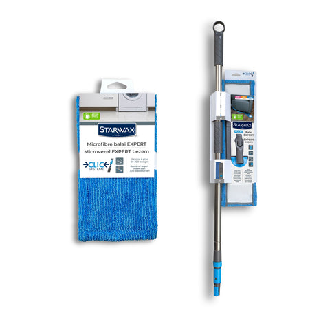 ZESTAW MOP EXPERT FLEXI + MIKROFIBRA MOP EXPERT CLICK SYSTEM X1 STARWAX