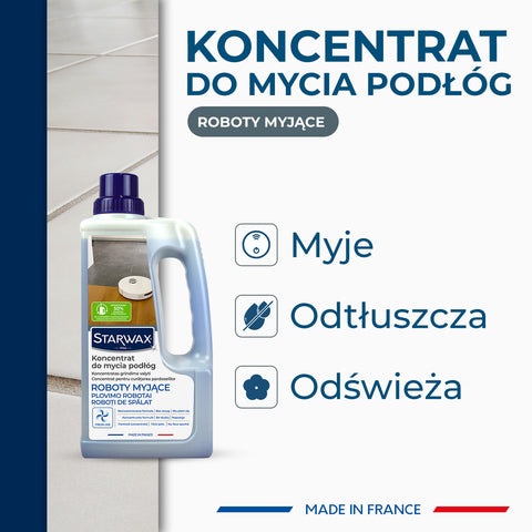 KONCENTRAT DO MYCIA PODŁÓG DO ROBOTÓW MYJĄCYCH 1 L STARWAX