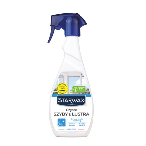 CZYSTE SZYBY & LUSTRA 400 ML STARWAX