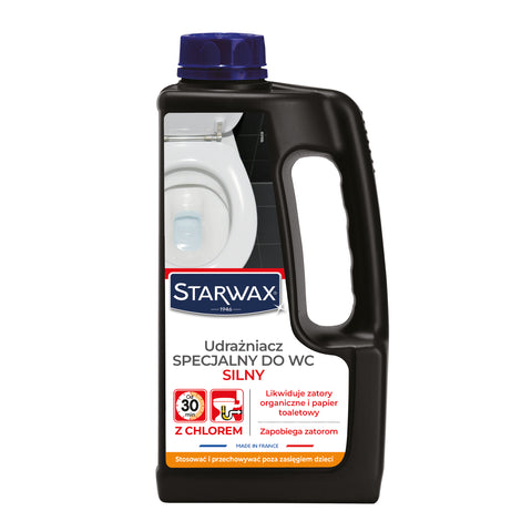 UDRAŻNIACZ SPECJALNY DO WC 1 L STARWAX