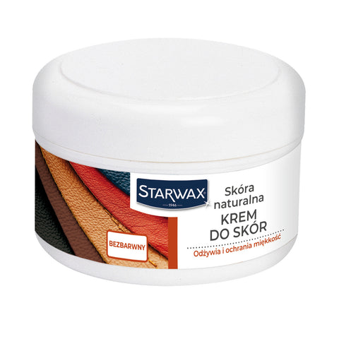 SKÓRA NATURALNA KREM DO SKÓR BEZBARWNY 150 ML STARWAX