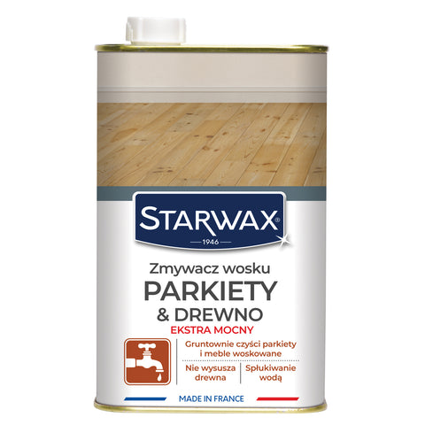 ZMYWACZ WOSKU PARKIETY & DREWNO EKSTRA MOCNY 1 L STARWAX