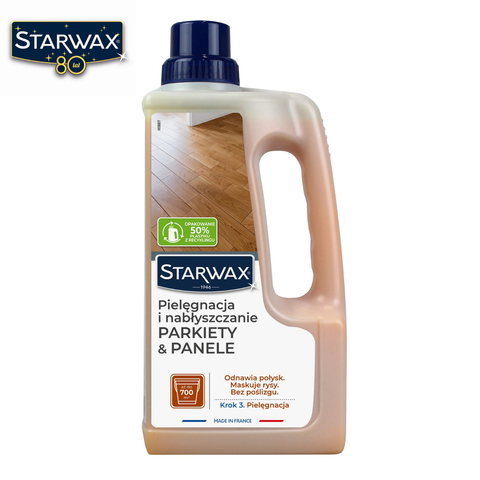 PIELĘGNACJA I NABŁYSZCZANIE PARKIETY & PANELE 1 L STARWAX
