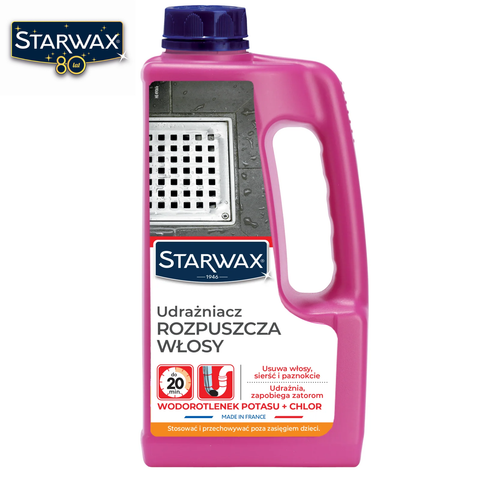 UDRAŻNIACZ ROZPUSZCZA WŁOSY 900 ML STARWAX
