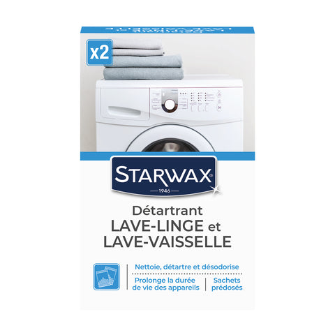 ODKAMIENIACZ PRALKI I ZMYWARKI 2X75G STARWAX
