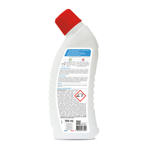 ŻEL DO WC SILNY ODWAPNIACZ 750ML STARWAX