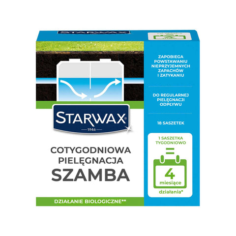 COTYGODNIOWA PIELĘGNACJA - PREPARAT DO SZAMB 450G STARWAX