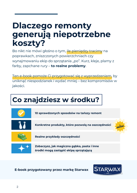 E-book - Jak zaoszczędzić nawet 4500 zł na remoncie!